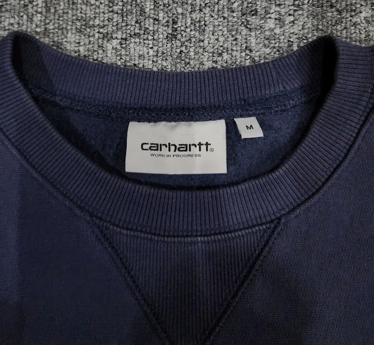カーハート WIP アメリカン スクリプト スウェット シャツ M トレーナー スウェット トップス メンズ