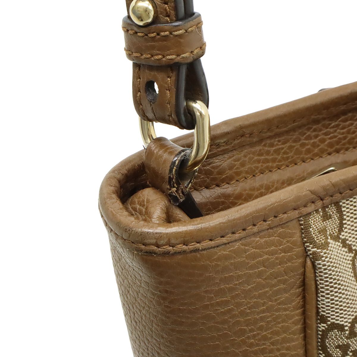 GUCCI グッチ GGキャンバス ハンドバッグ ミニトートバッグ 2WAY