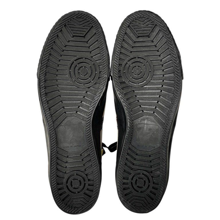 鹿鳴館パッチワークハイカットスニーカー