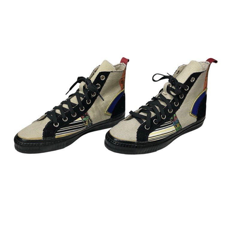 Yohji Yamamoto Pour Homme 95AW 鹿鳴館パッチワークハイカット