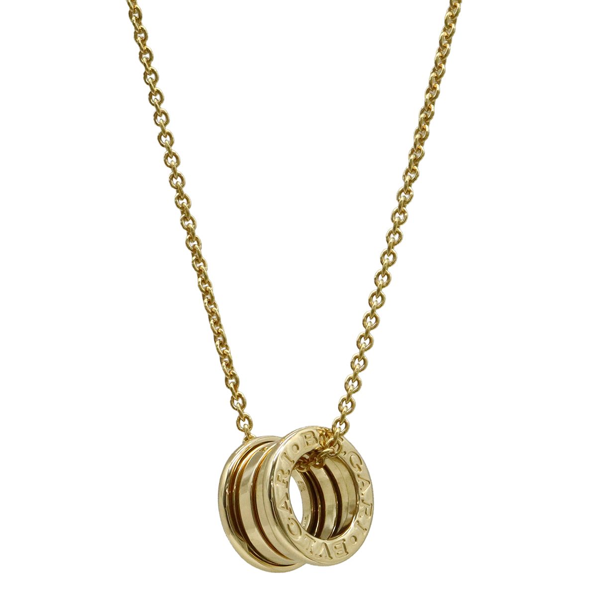 BVLGARI ブルガリ B-zero 1 B.zero Bzero ビーゼロワン ネックレス ペンダント K 18 YG 750 イエローゴールド 352814