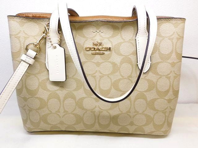 コーチ COACH □ F73293 シグネチャー ハンドバッグ トート ショルダー