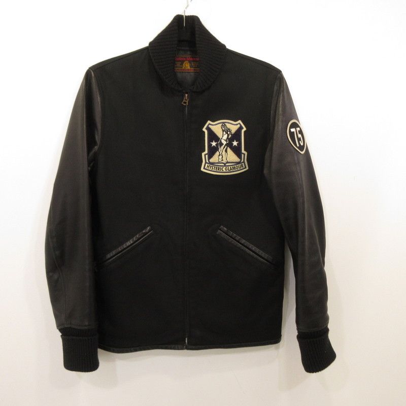 GLAMOUR | ヒステリックグラマー スタジャン ブラック サイズ S 96
