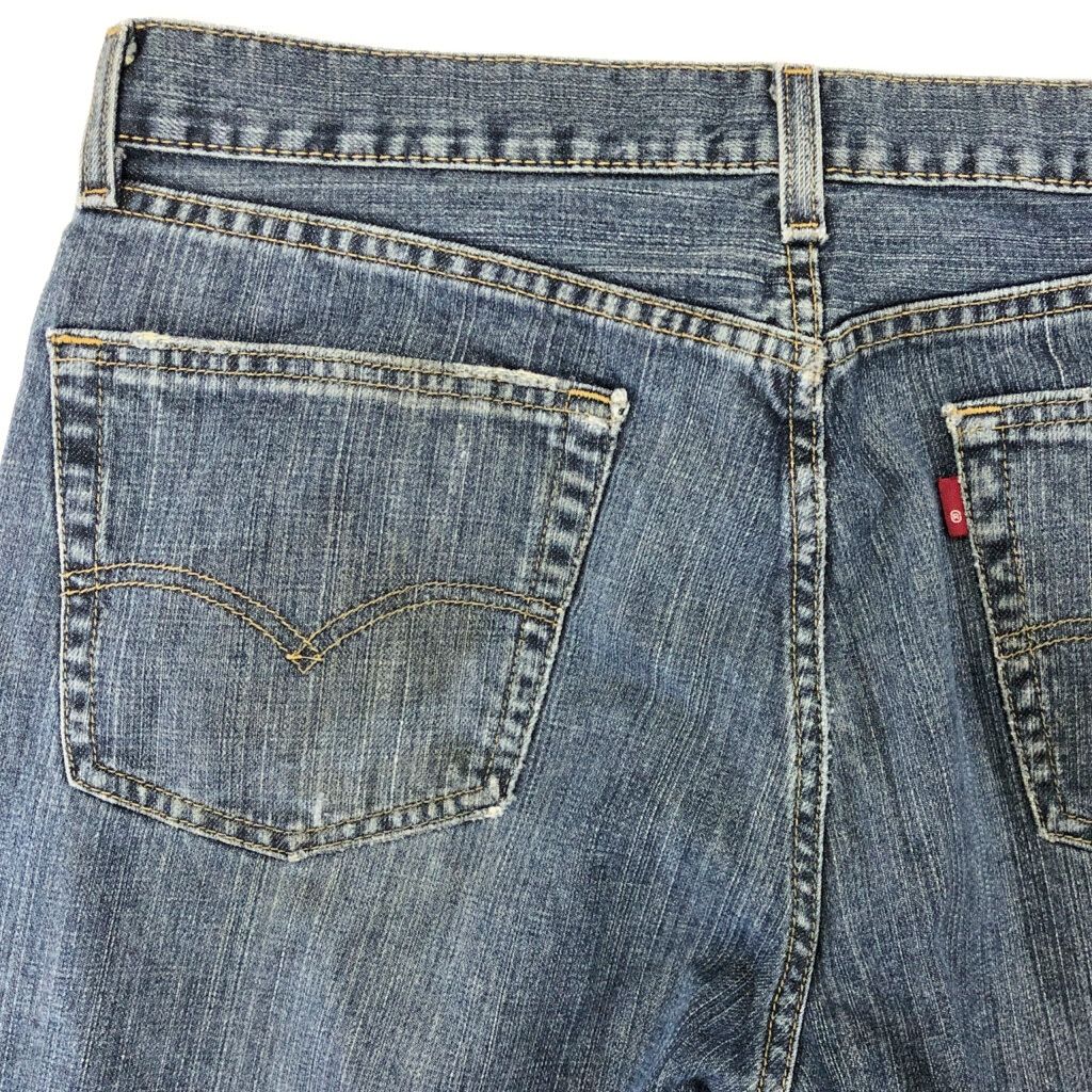 Levi's リーバイス 505 デニムパンツ ブルー(メンズ W34 L32)中古 古着
