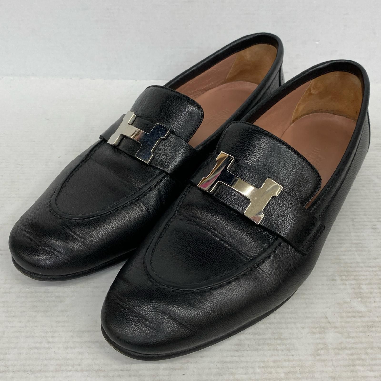 加古川店】 中古 HERMES | エルメス ローファー モカシン パリ 