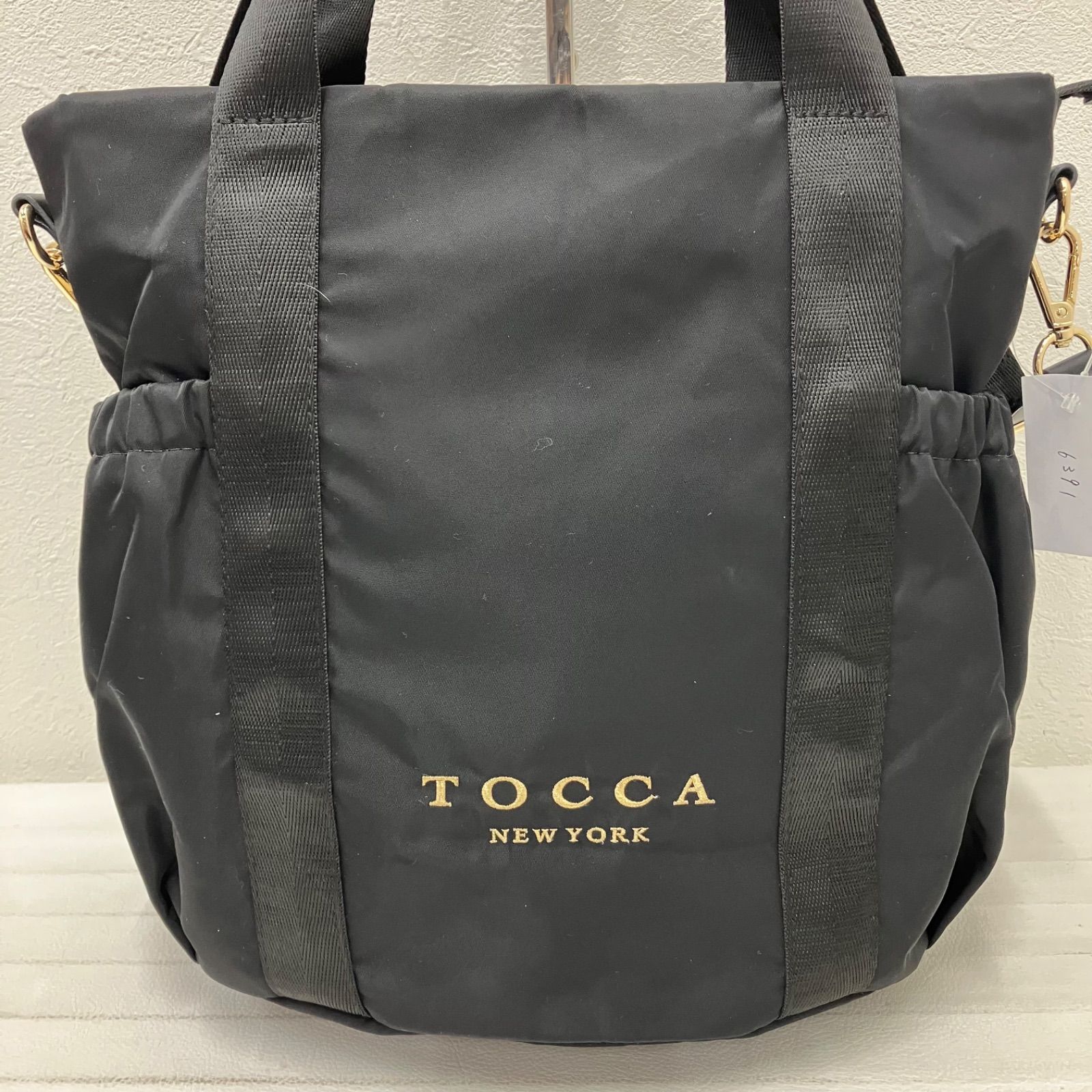 6391 TOCCA トッカ SANA SIDEPOCKET TOTE 2way トートバッグ