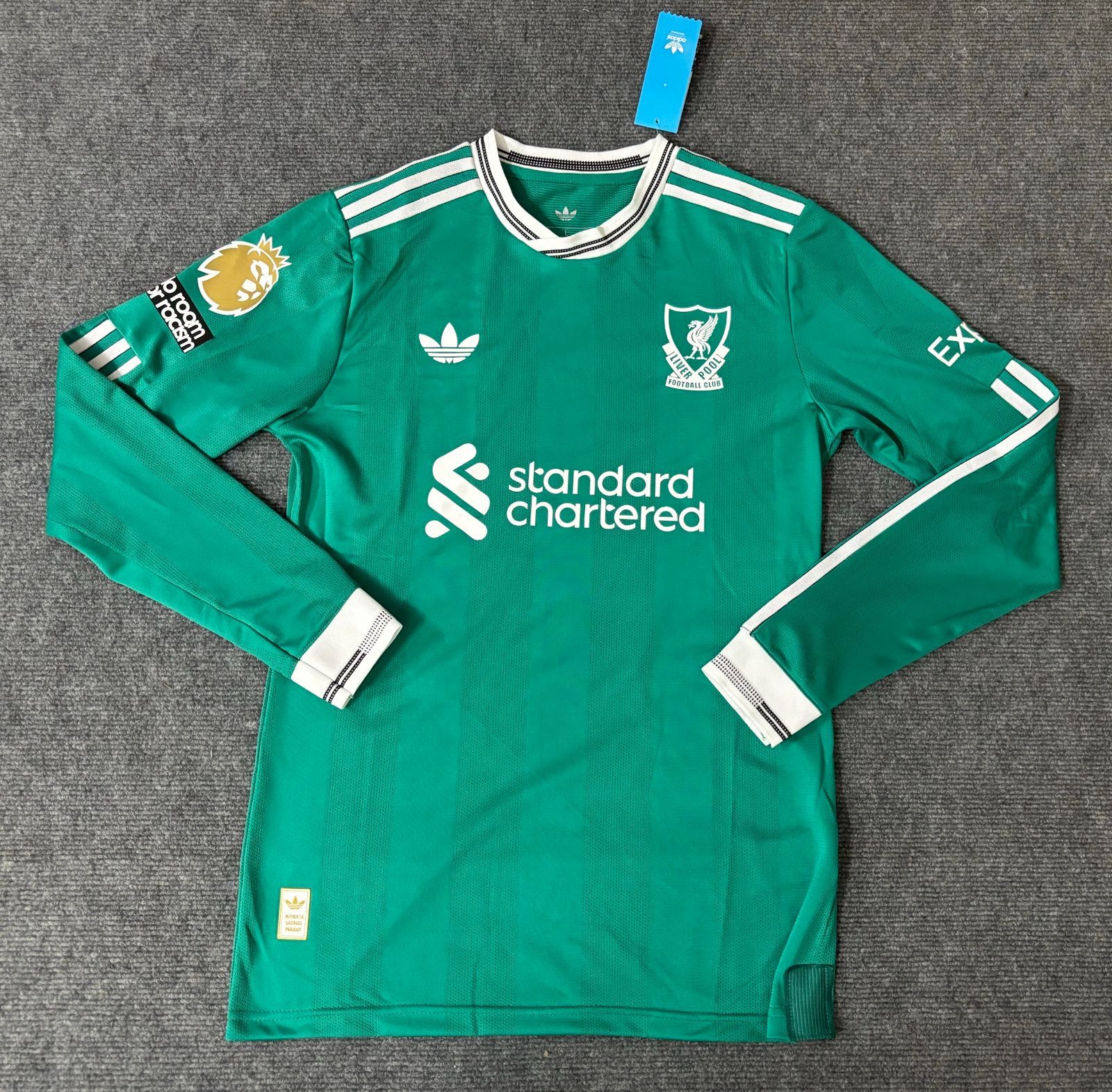 Ouseiii ヴィルツ M 長袖 リバプール 25/26 ユニフォーム ホーム 長袖 オーセンティック