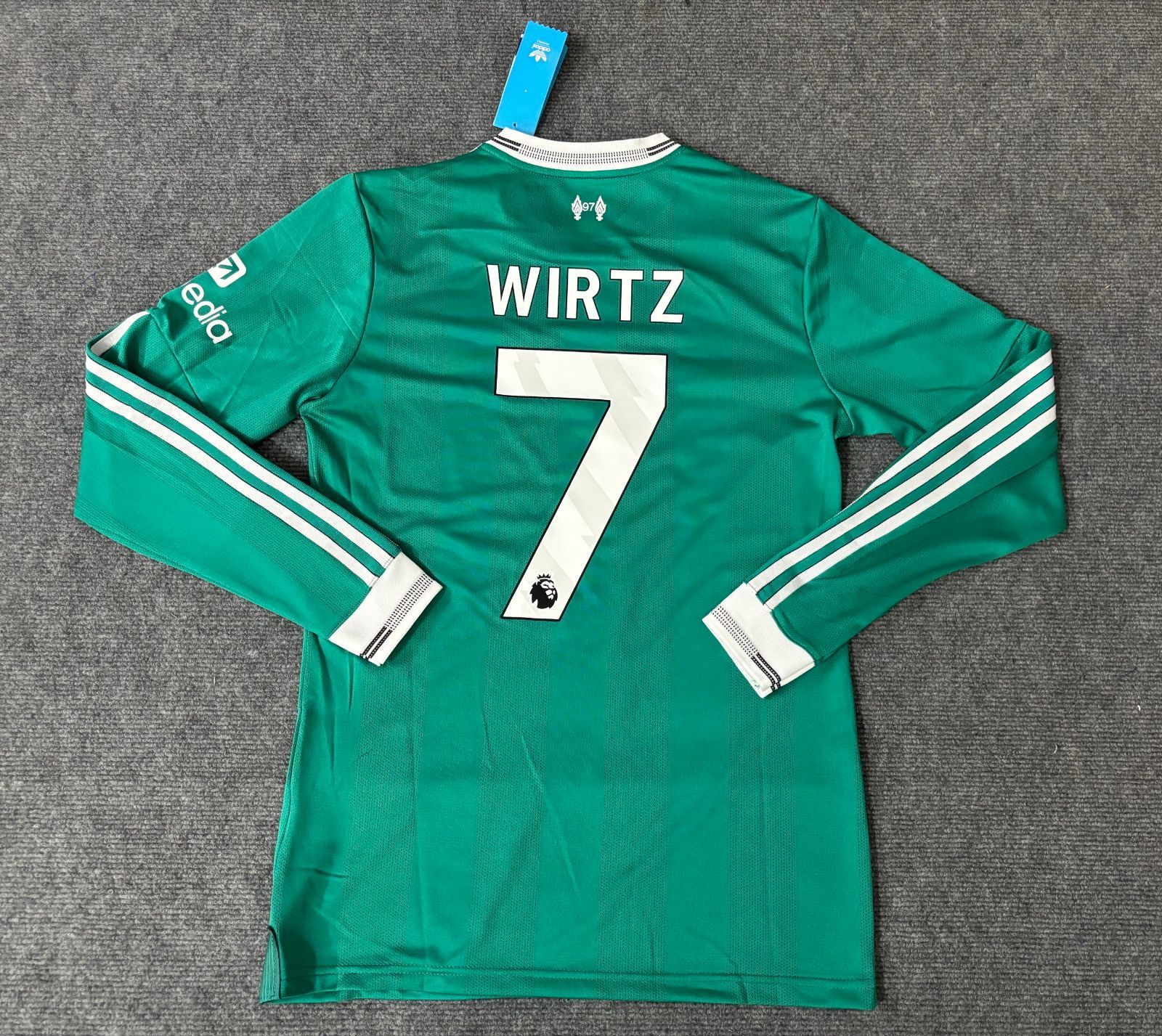 25-26 リヴァプールユニフォームサード 長袖 ユニフォーム 7番 WIRTZ
