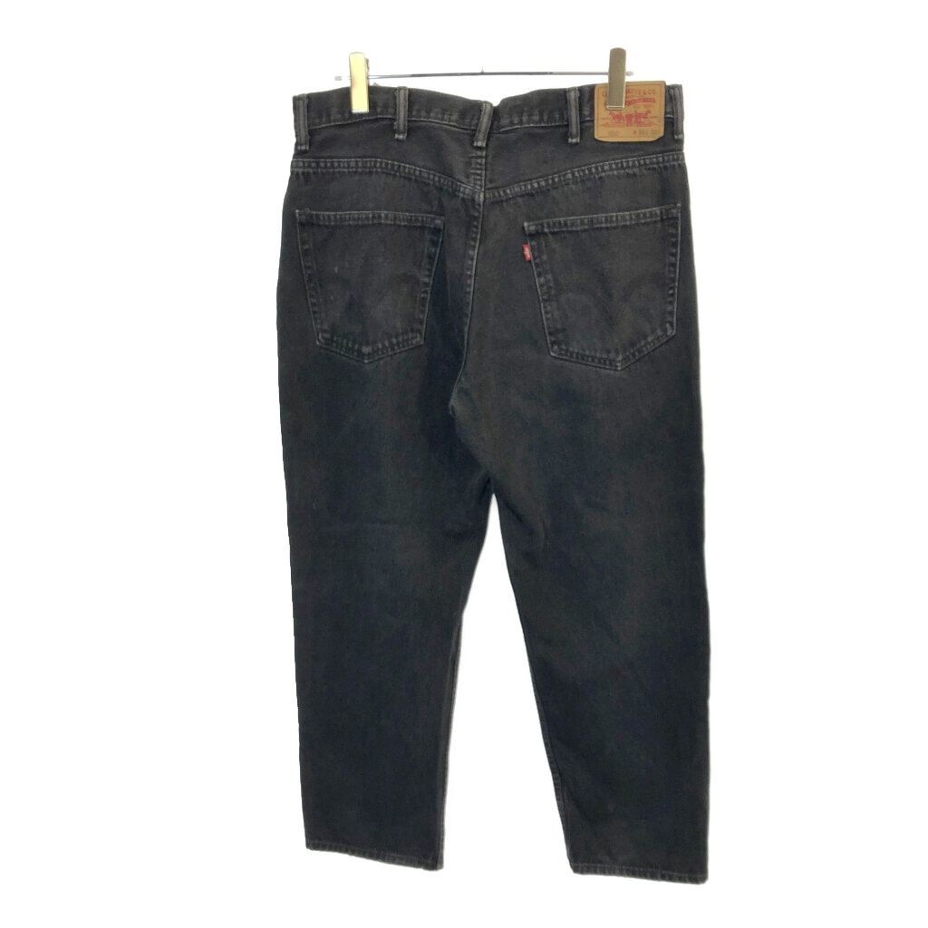 Levi's リーバイス 550 デニムパンツ ブラック(メンズ W38 L30)中古