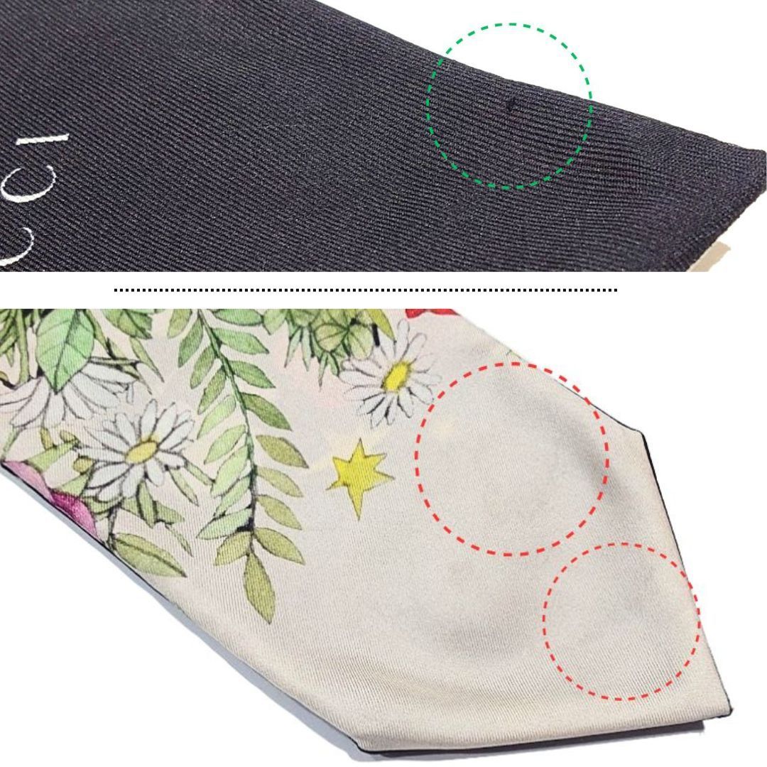 日本限定 GUCCI グッチ シルク ネックボウ ネクタイスカーフ