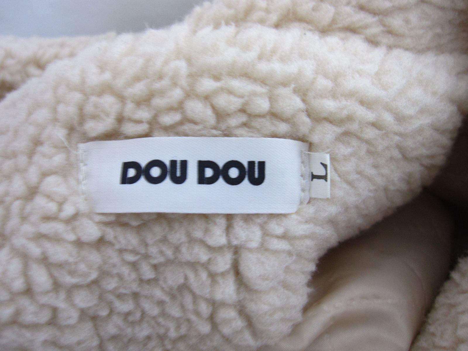 ☆ドゥドゥ DOUDOU ジップアップ ボアジャケット フリースジャケット 