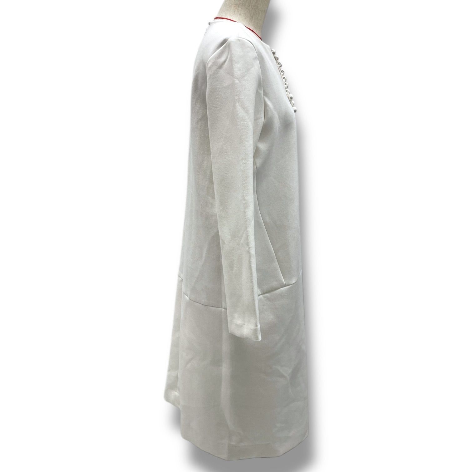 はな　YOKO CHAN ヨーコチャン　アンゴラ混　ワンピース　コクーン 楽天市場】YOKO CHAN ヨーコチャン YED-318-018 コクーンシルエット