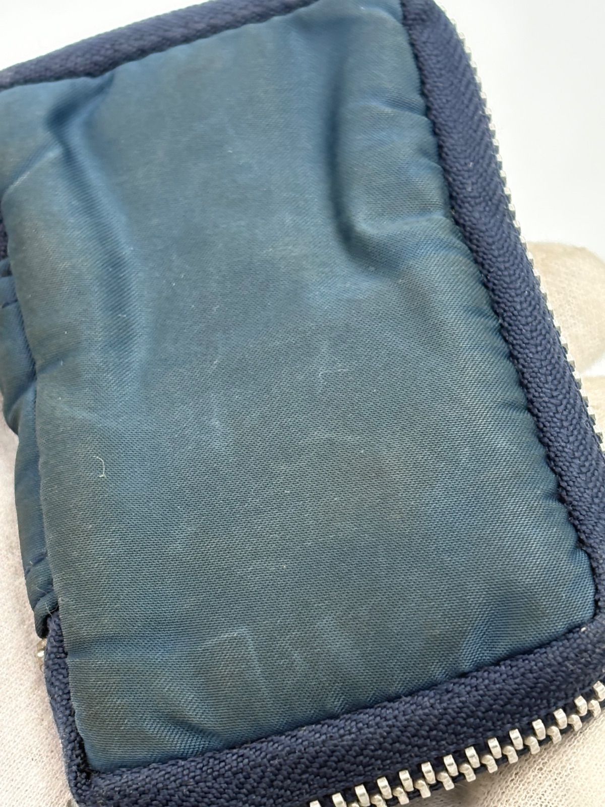 □ 【希少】 PORTER BEAMS コラボ キーケース ナイロン製 ネイビー