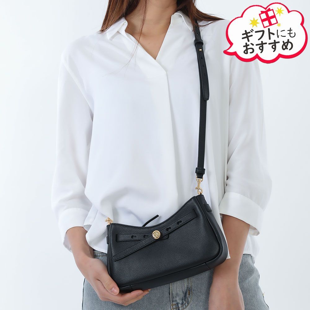 新品 TORY BURCH トリーバーチ 179955 001 ロミー ジップトップ クロス