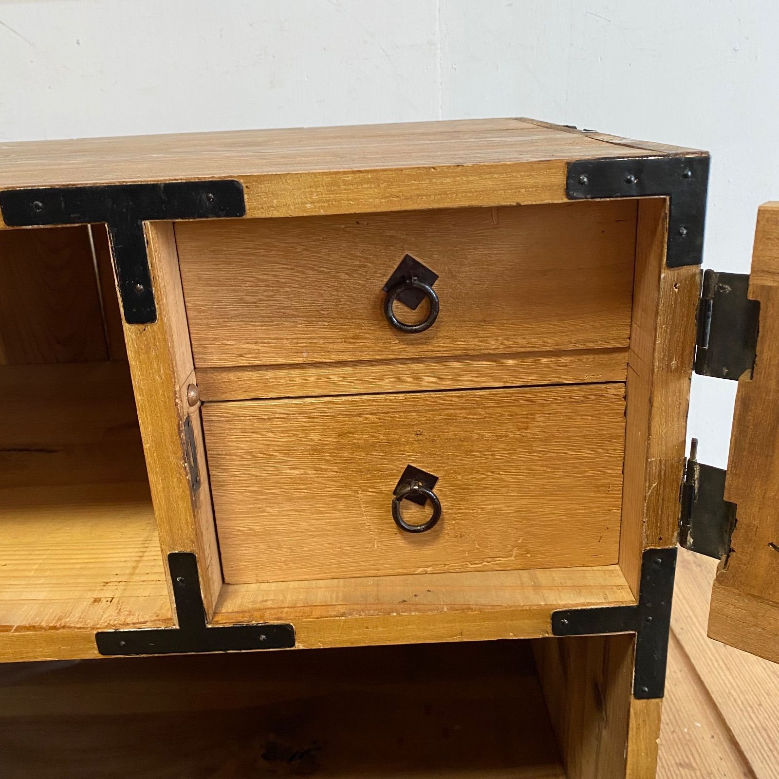 アンティーク チェスト 箪笥 ローボード テレビ台 昭和レトロ 古家具