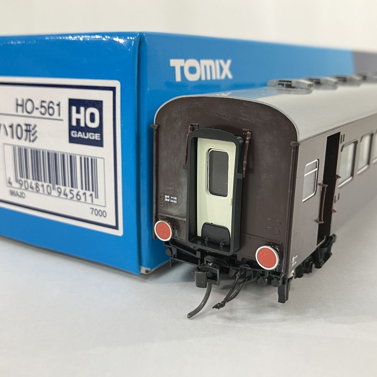 トミックス HO-561 国鉄客車 ナハ10形 (茶色) HOゲージ TOMIX HO-561 国鉄 10系 軽量客車 ナハ10形 茶色 室内灯込 HOゲージ