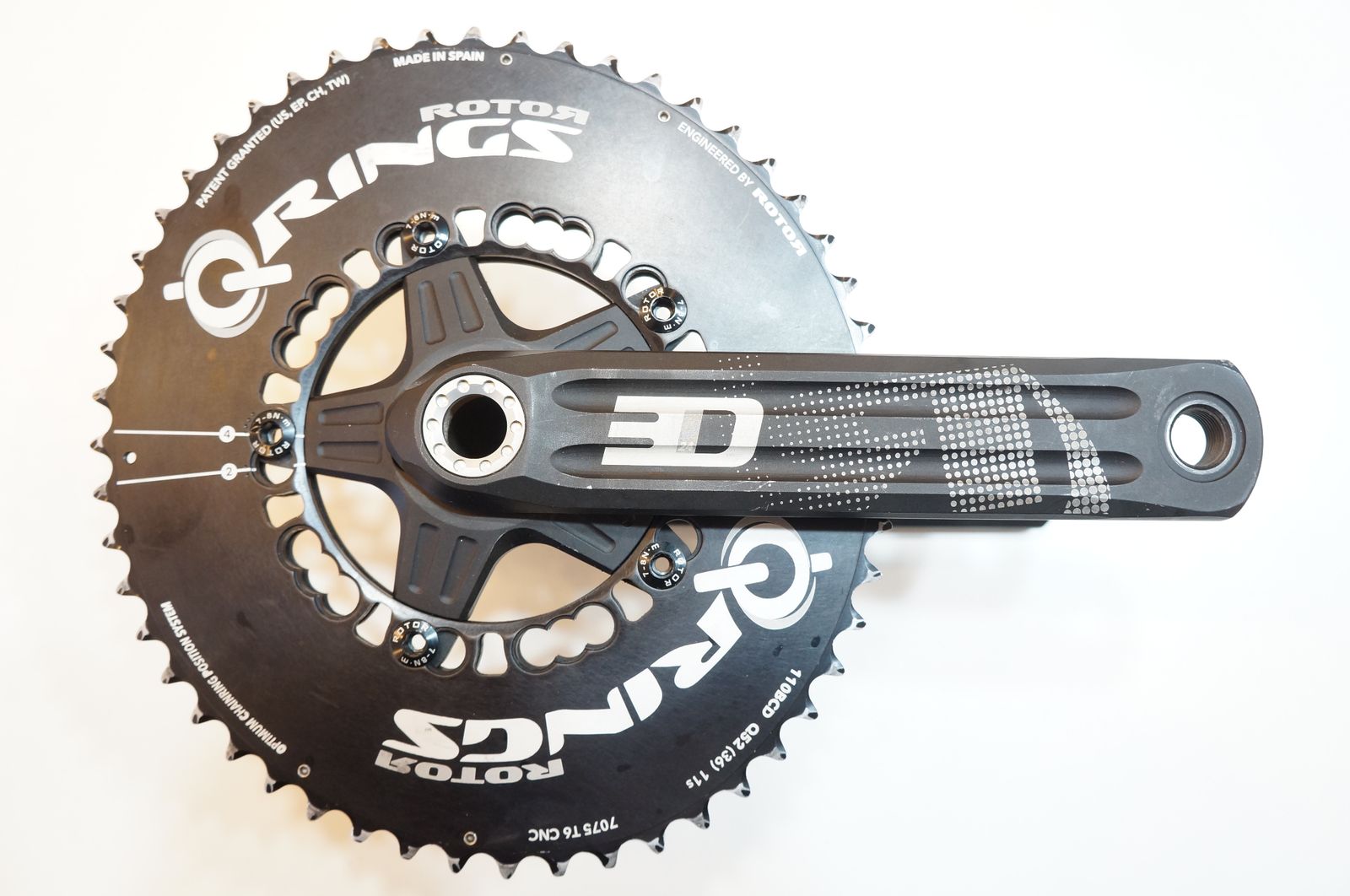 ROTOR 3D 52 (36) 110 ローター クランク172.5-42F ROTOR 3D 52 (36) 110 ローター クランク172.5-42F ROTOR 3D 52 (36