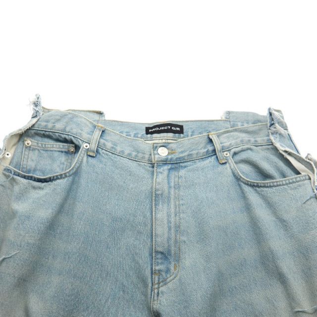 PROJECT G/R UPCYCLING DENIM PATCHWORK PANTS サイズ3 プロジェクト