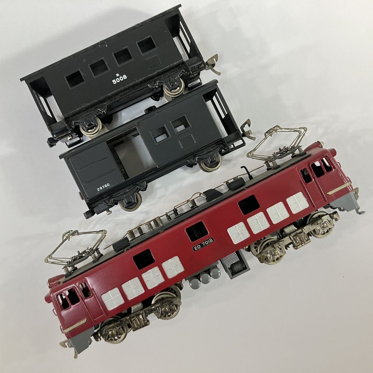 カツミ ED70形18号機 電気機関車 ヨ5000 ワフ29000 3両セット HOゲージ