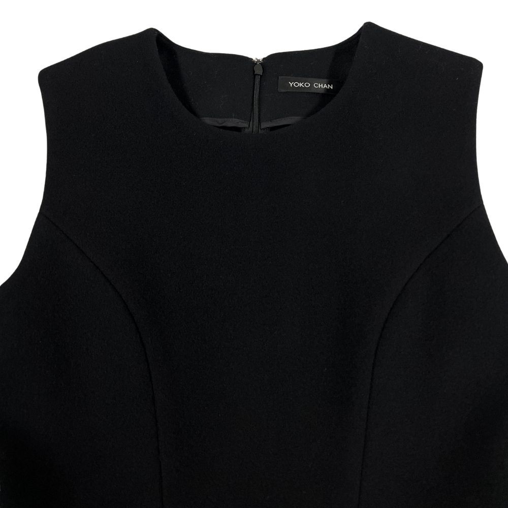 YOKO CHAN ヨーコチャン 品番 YCD-316-269 フェイクパール付きウール