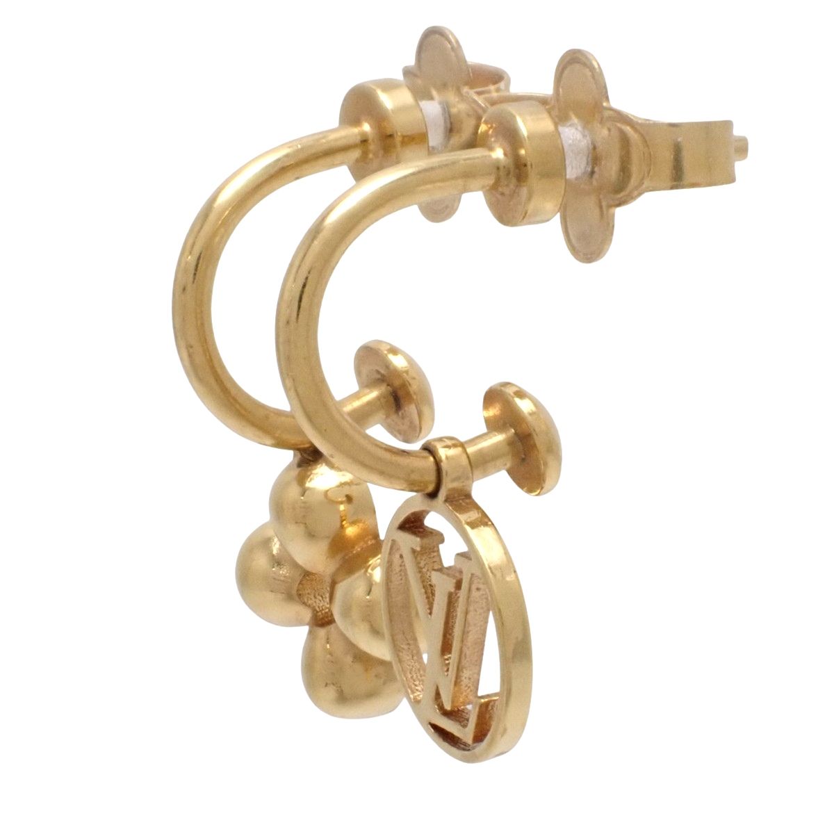 LOUIS VUITTON(ルイ・ヴィトン) ピアス・ブルーミング M64859 メタル