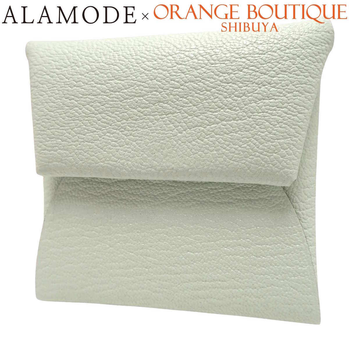 HERMES エルメス バスティア ヴェールクリケット グリーン緑 シェーブル パラジウム金具 シルバー金具 W刻印 コインケース コインパース ミニウォレット ミニ財布 小物 レディース アラモード