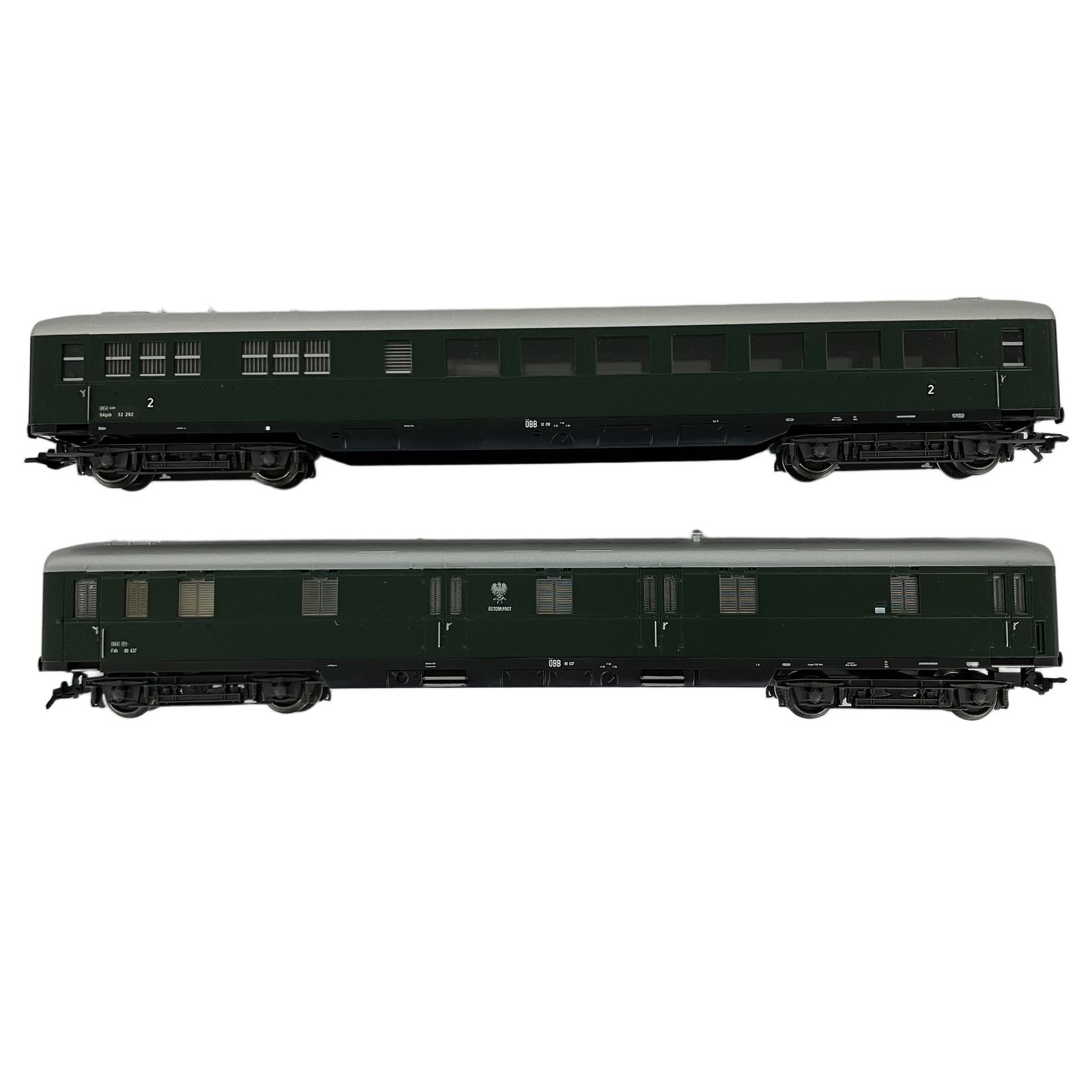 メルクリン 43247 43267 オーストリア鉄道 客車 2両セット 鉄道模型 HO