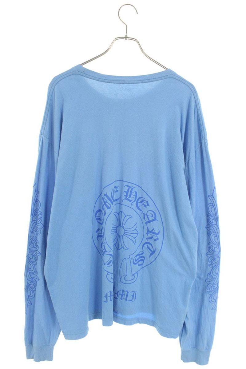 クロムハーツ CH L/S LTD マイアミ限定袖フローラルバックホースシュー