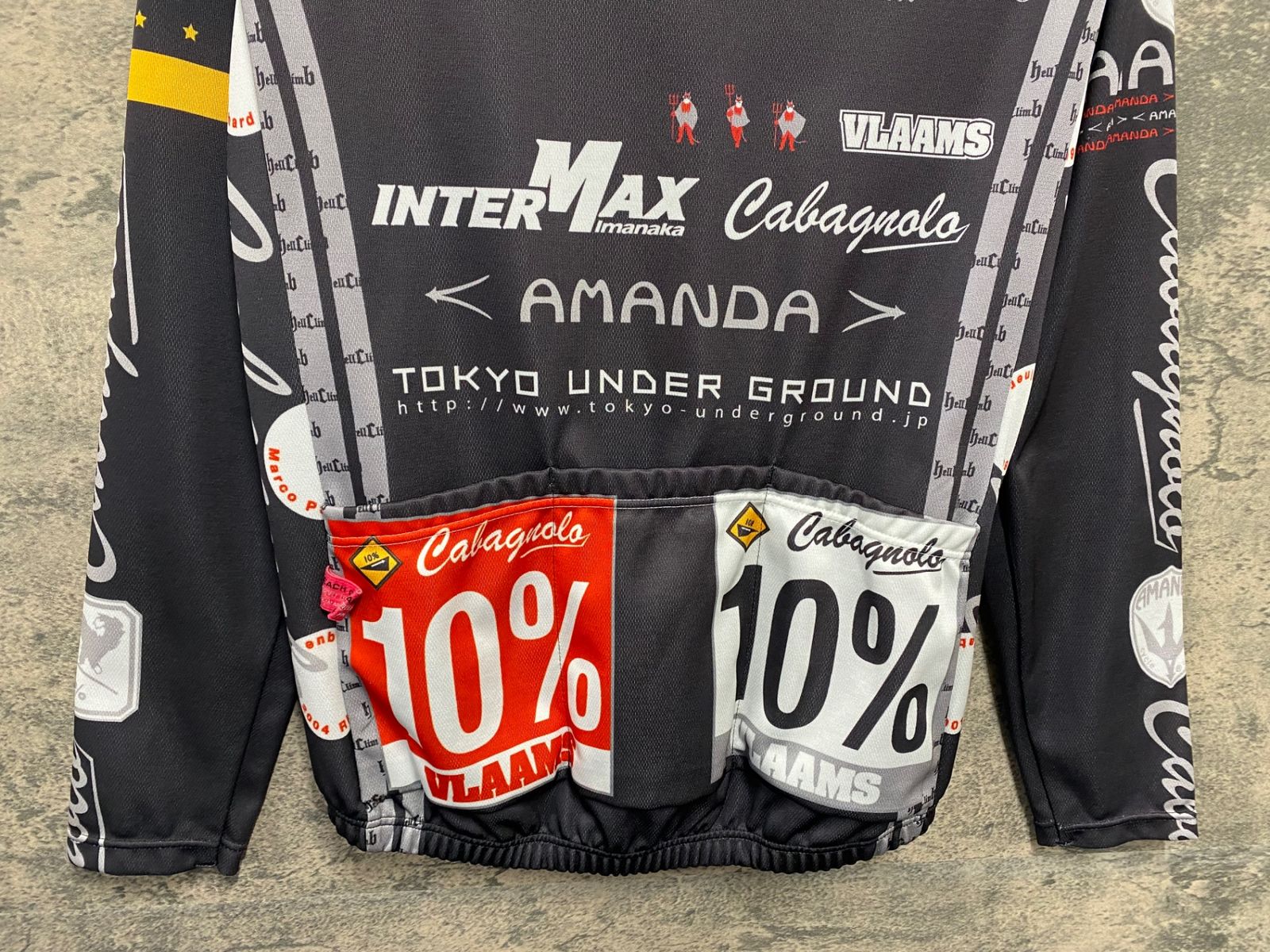 PANDANI パンダーニ　長袖　サイクルジャージ XLサイズ Pandani Cycle Men's 冬用防寒ジャージ PANDANI-Dot Winterジャージ