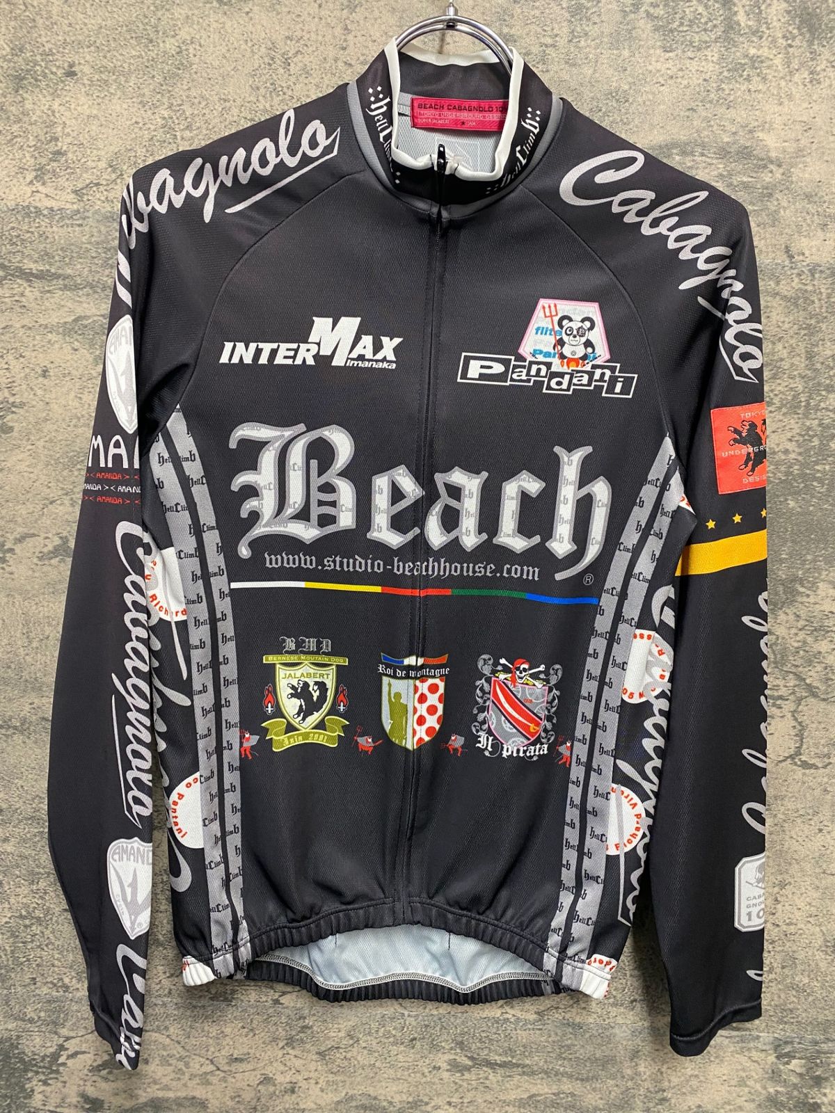 JT533 パンダーニ Pandani 長袖 サイクルジャージ 黒 M - メルカリ