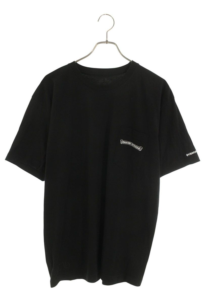 クロムハーツ CH T-SHRT 1 スクロールラベルプリントTシャツ メンズ XL