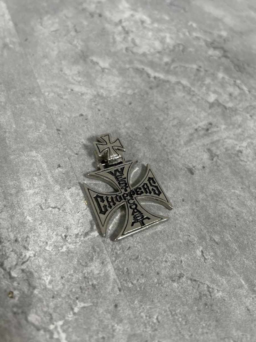 WEST COAST CHOPPERS silver925 クロス ネックレス トップ size-/シルバー ■■ メンズ