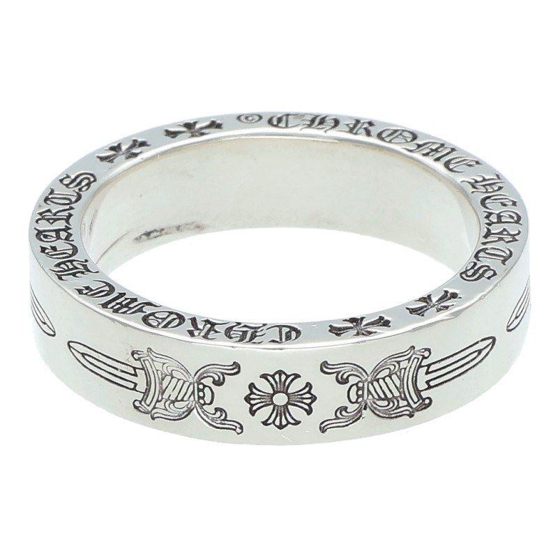 クロムハーツ 6mm SPACER DAGGER/6mmスペーサーダガー シルバーリング