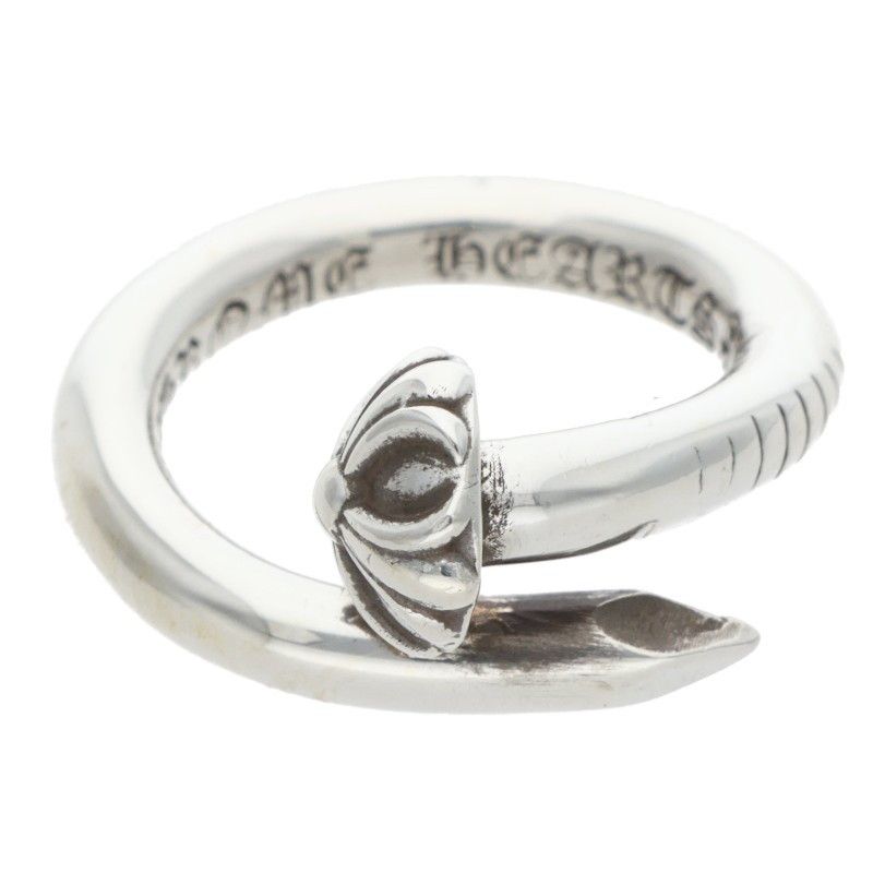 クロムハーツ NAIL CRSBALL/ネイルクロスボール シルバーリング メンズ