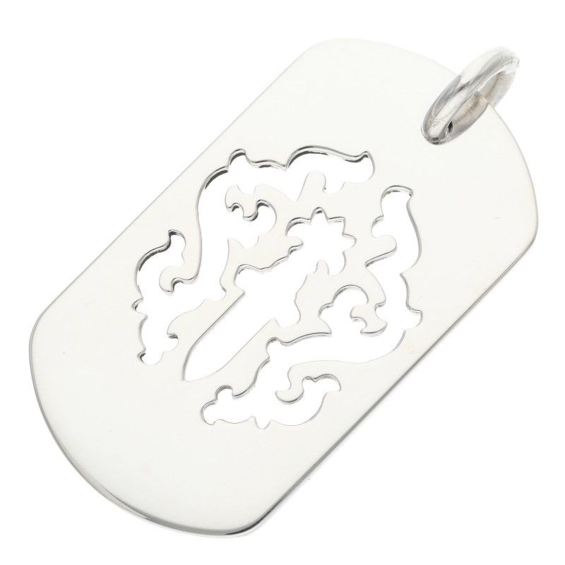 クロムハーツ D/TAG LRG DAGGER/ダガーカットアウトドッグタグ ラージ