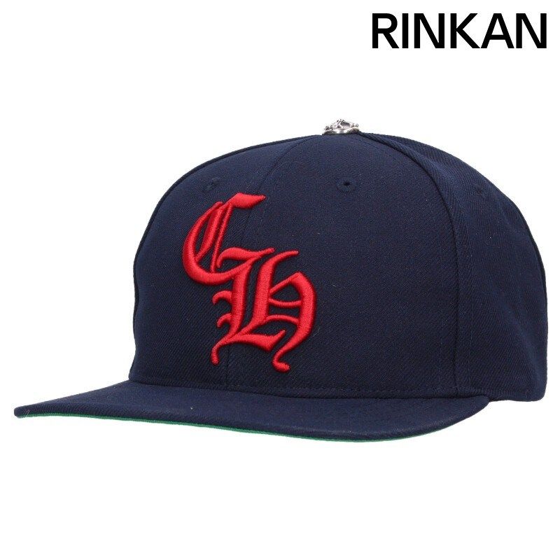 クロムハーツ CH HAT CH刺繍ベースボールキャップ メンズ ONE SIZE