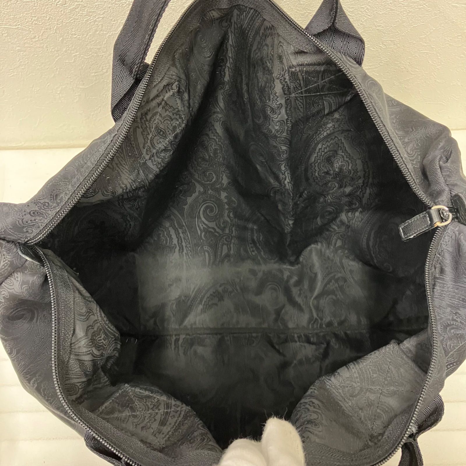 8214 ETRO エトロ ボストンバッグ ポーチ 2点セット ハンドバッグ