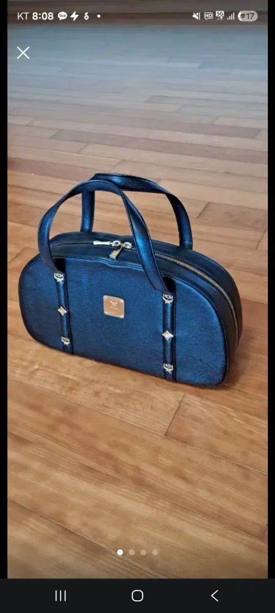 MCM ブラック トートバッグ ショルダーバッグ