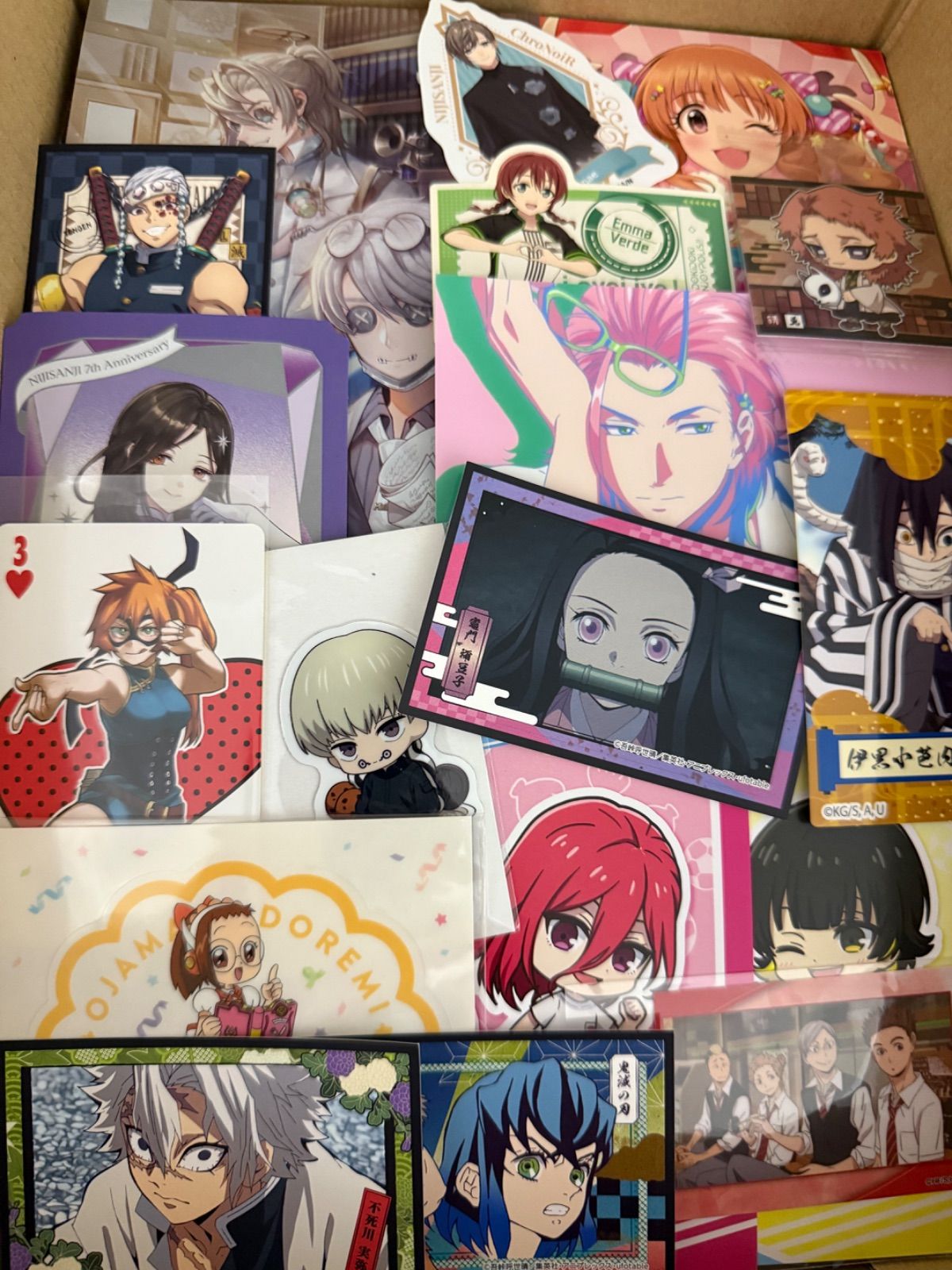 紙類 アニメ ゲーム まとめ売り 大量 コースター ポストカード カード