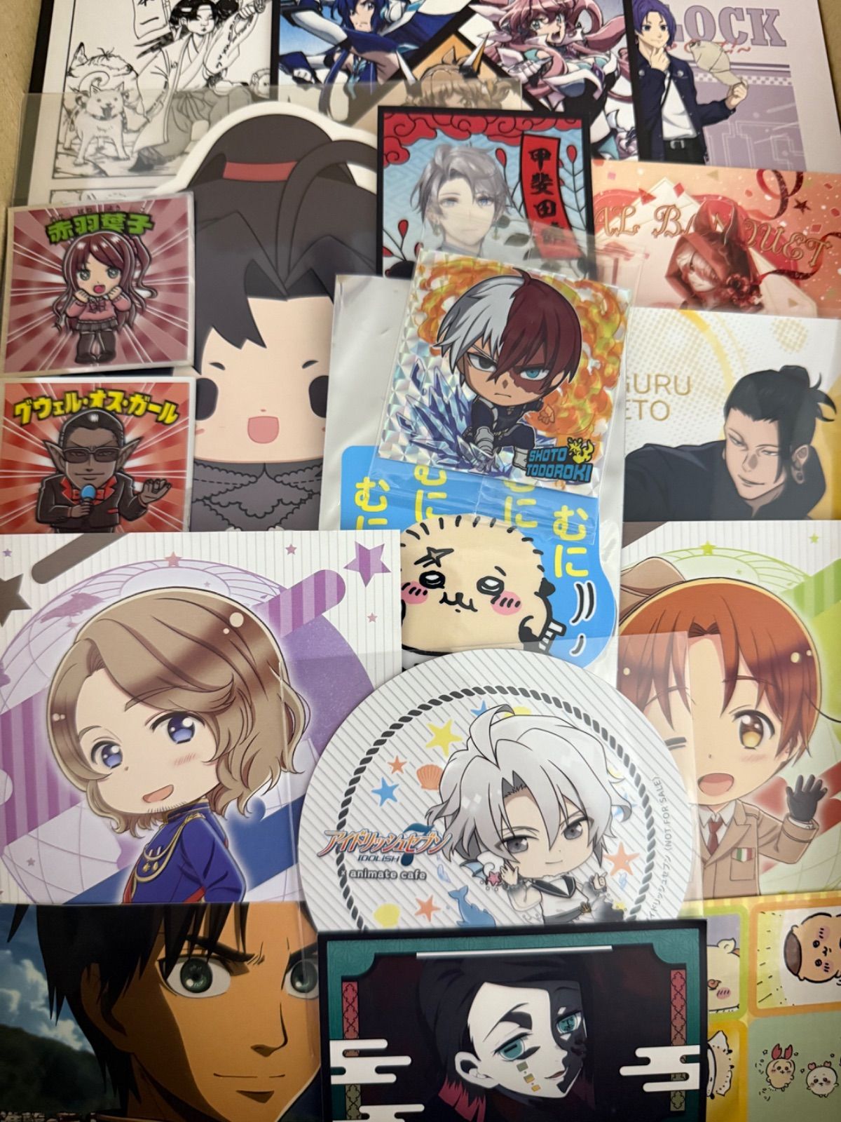 紙類 アニメ ゲーム まとめ売り 大量 コースター ポストカード カード