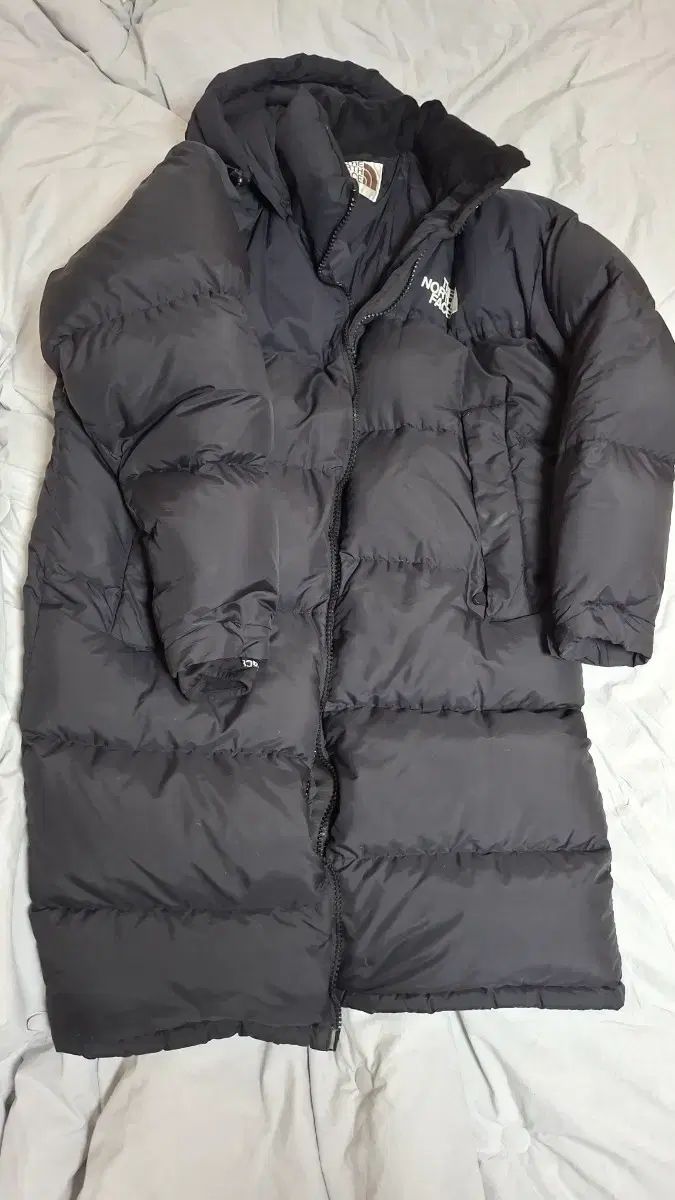 THE NORTH FACE ザノースフェイス ロングダウンジャケット ロング丈 ブラック 100