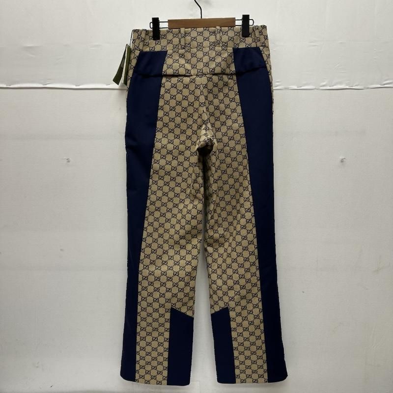 グッチ 中綿入り GG キャンバス パンツ 721764 ZAKYZ メンズ 46