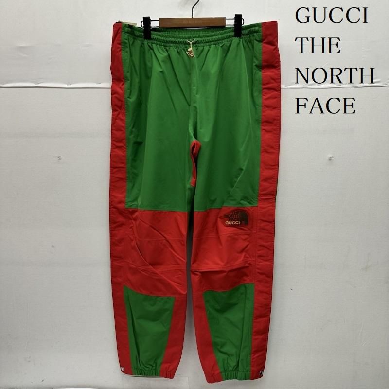 グッチ 22 SS THE NORTH FACE ツートンカラー ナイロン パンツ 663766 ZKQSL メンズ XL ISItems 古着