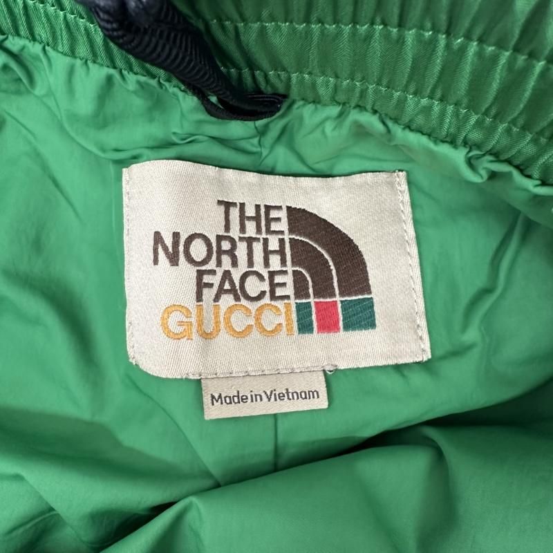  グッチ 22 SS THE NORTH FACE ツートンカラー ナイロン パンツ 663766 ZKQSL メンズ XL ISItems 古着 ワークパンツ カーゴパンツ ペインターパンツ パンツ
