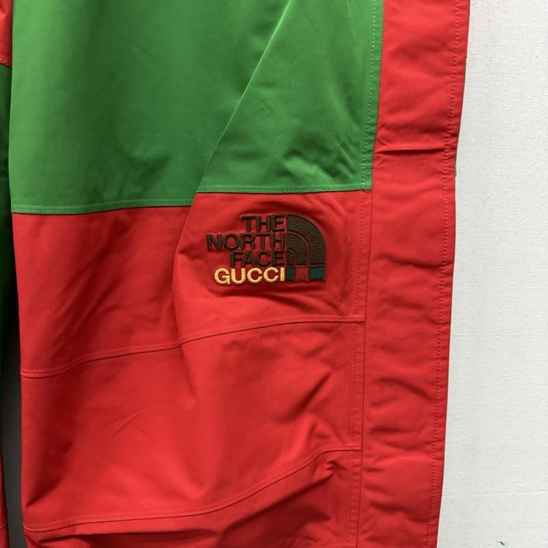 グッチ 22 SS THE NORTH FACE ツートンカラー ナイロン パンツ 663766 ZKQSL メンズ XL ISItems 古着