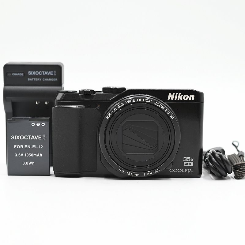 Nikon ニコン デジタルカメラ COOLPIX A 900 光学35倍ズーム 2029万画素 ブラック コンパクトデジタルカメラ