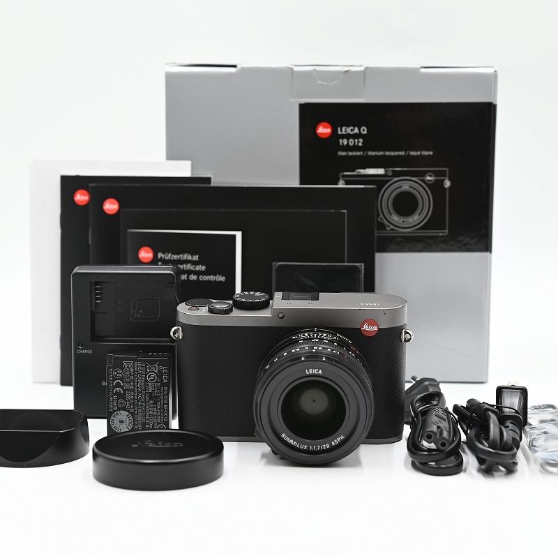 Leica Q 19012 Typ 116 Titanium Grey Edition Rangefinder Camera Body ミラーレス一眼レフカメラ