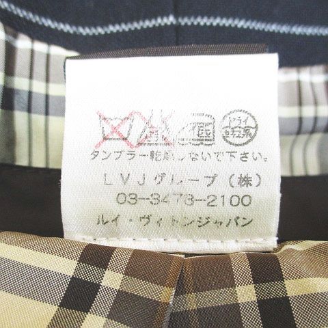 ルイヴィトン LOUIS VUITTON ストライプ柄 ジャケット カシミヤ混 40  