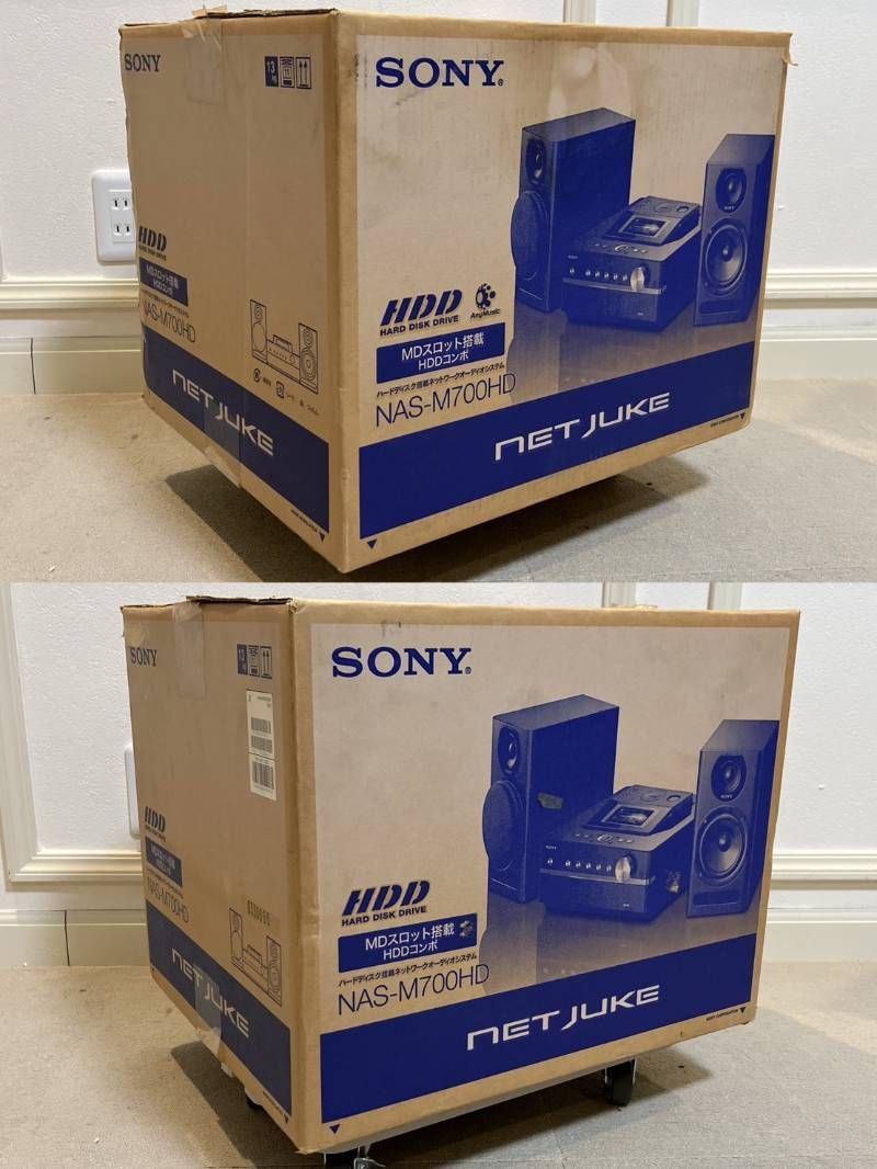 SONY NETJUKE HDD/MD/CD対応 ハードディスクコンポ ネットワーク