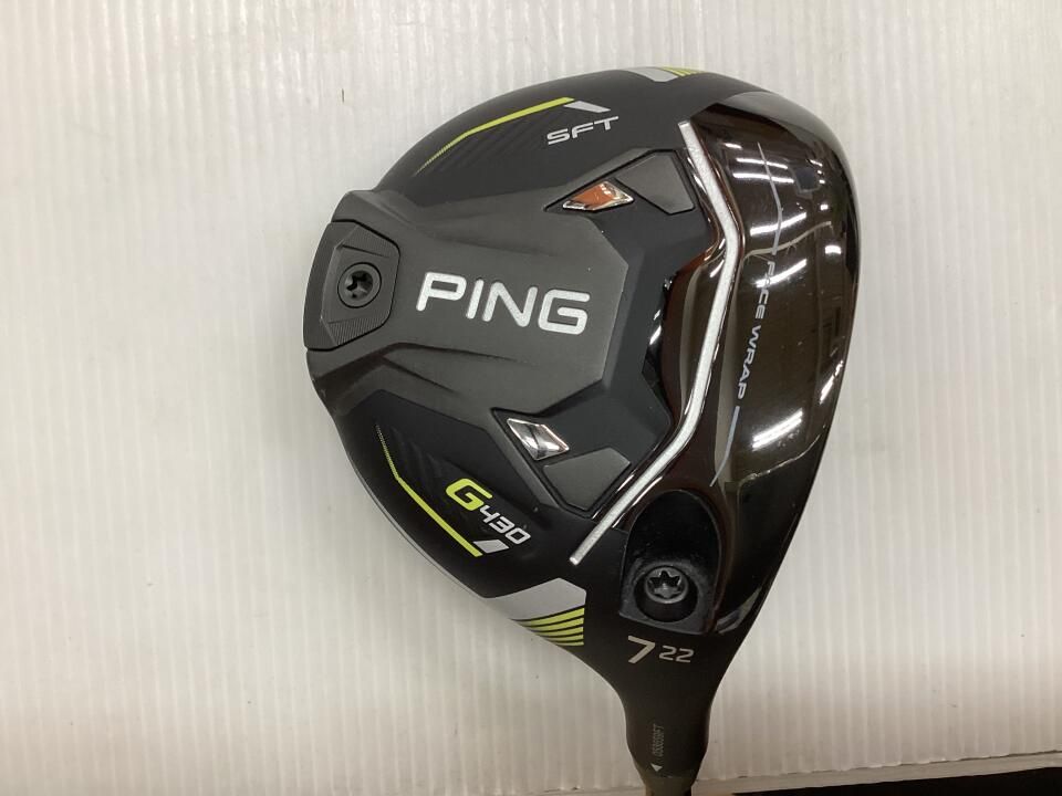 ピン G 430 SFT 22度 ALTA J CB BLACK SRフレックス フェアウェイウッド